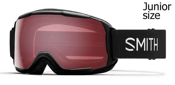 Glasses Smith Grom - Black/Red Sensor - Unisex Junior One Size