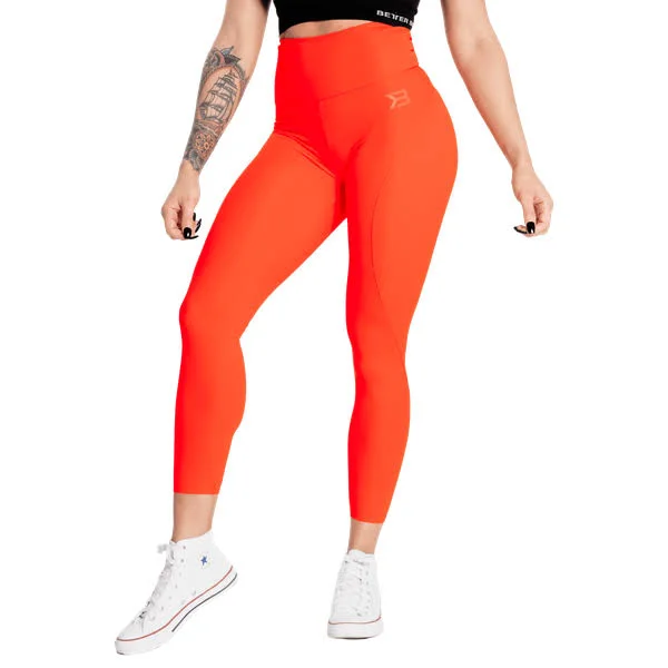 Better Bodies Women's High Waist Leggings in Red Size M