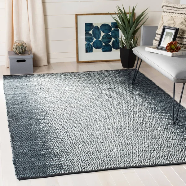 Safavieh Vintage Leather VTL101A 4&0x22 x 6&0x22 Grey - Cream Area Rug