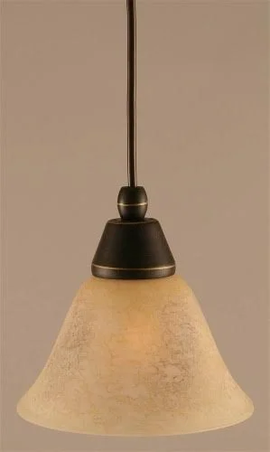 Cord Mini Pendant W 7 in. Italian Marble Glass