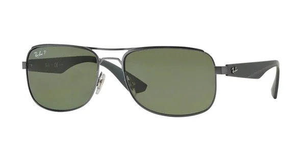 Authentic Ray-ban 3524 - 029/9a Sunglasses Matte Gunmetal, Polarized