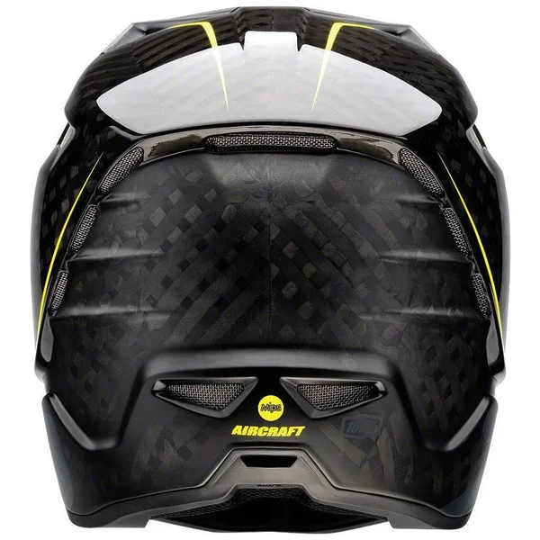 100% Aircraft MIPS Carbon Full-Face Helmet-Raw Black