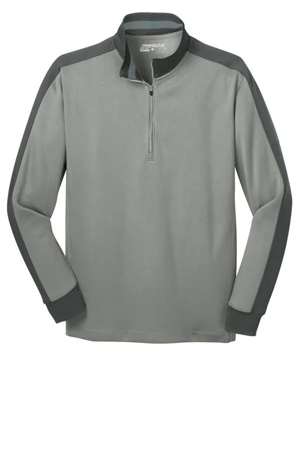 Nike Dri-Fit 1/2-Zip Cover-Up. 578673 (Athletic Grey Heather/Dark Grey) S