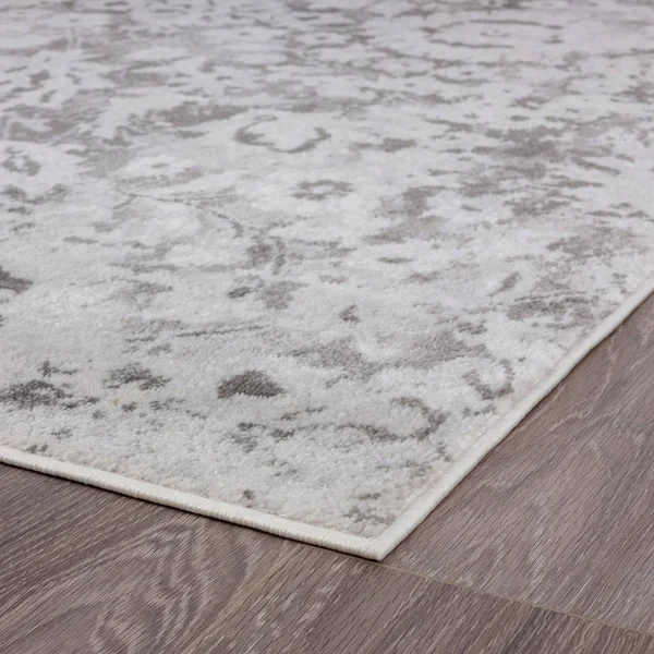 Alise Rugs Linx Transitional Floral Area Rug (8&9&& x 12&2&& - Gray)