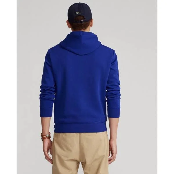 Polo Ralph Lauren Men's Double-Knit Graphic Hoodie - Heritage Royal