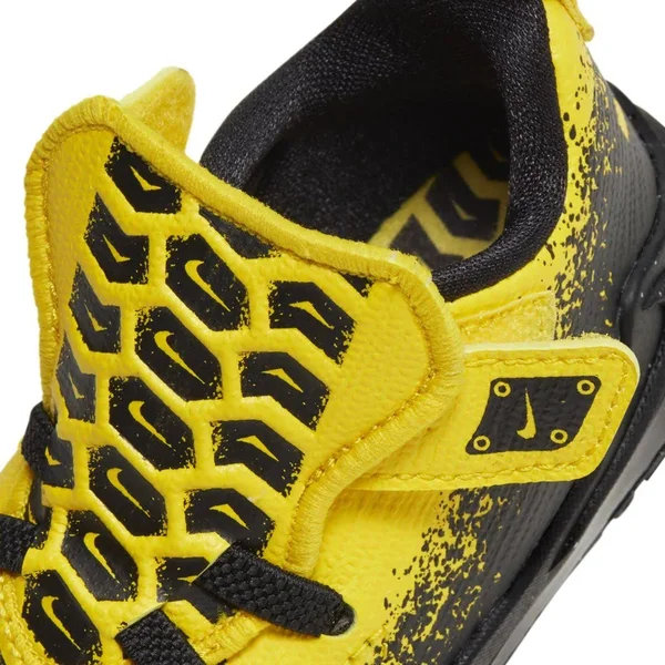 Nike Lebron 17 Super Vroom Baby/Toddler Shoes in Chrome Yellow - Size: 2C, CK0611-700