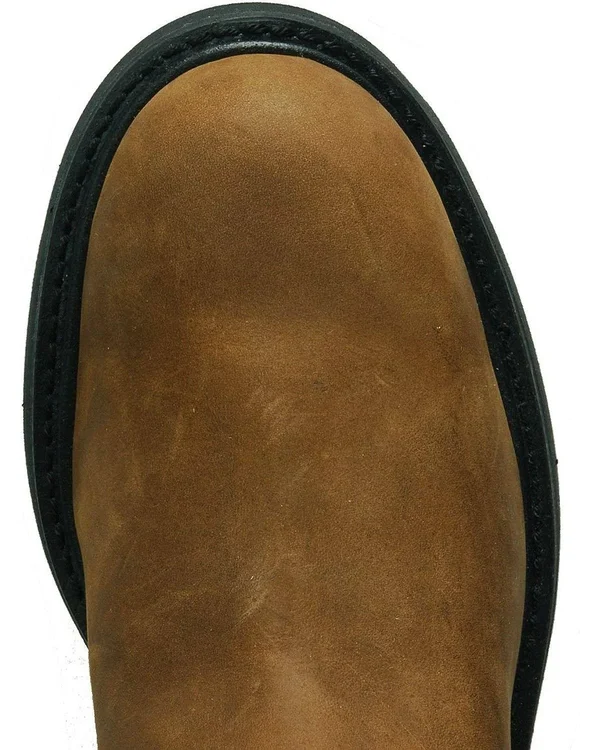 Wolverine Men's Ingham Durashocks Wellington Work Boot Brown, 14, M