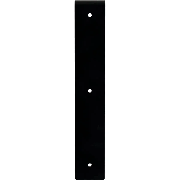 Ekena Millwork BKTM02X12X12HAPBL 2x22W x 12x22D x 12x22H Hamilton Steel BRACKET, Powder Coated Black