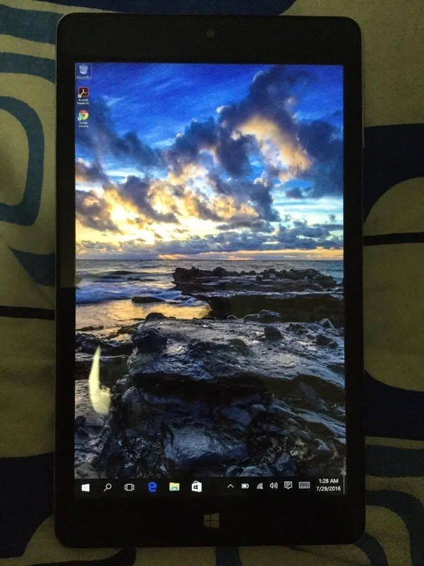 NuVision 8-Inch Full HD (1920 x 1200) IPS Touchscreen Tablet PC Intel Atom Z3735f Quad-core Processor 2GB Ram 32GB SSD eMMC - 8.80 x 4.90 x 0.40 in