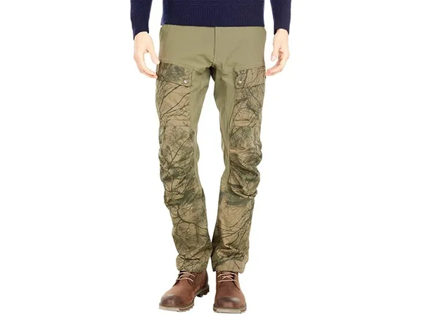 Fjallraven Men's Keb Trousers Long - Green Camo-laurel Green - 48
