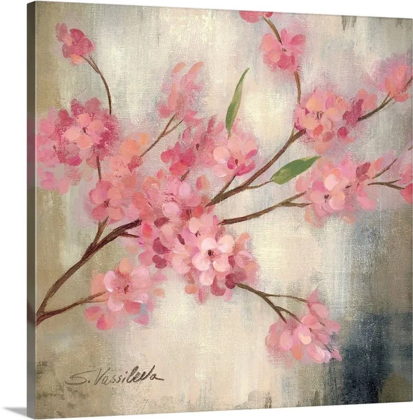 Cherry Blossom I - Canvas Wall Art, 20x20, Great Big Canvas