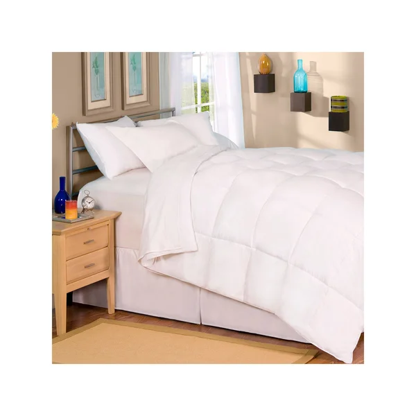 Certified Asthma & Allergy Friendly Down-Alternative Comforter - White, King