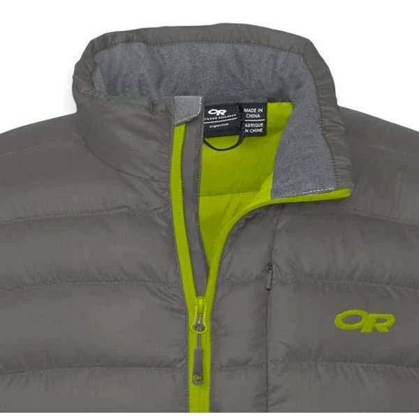Outdoor Research: Men's Transcendent Sweater - Pewter/Lemongrass