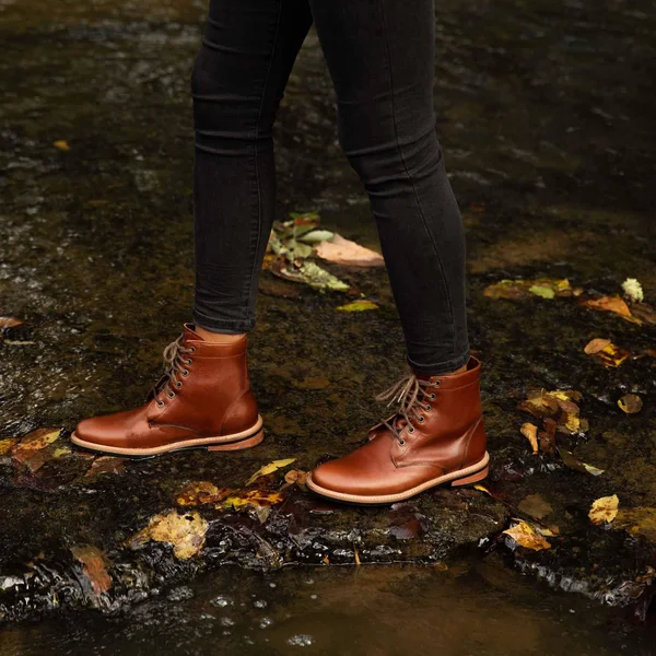 Nisolo Amalia All Weather Boot Brandy - Size 6