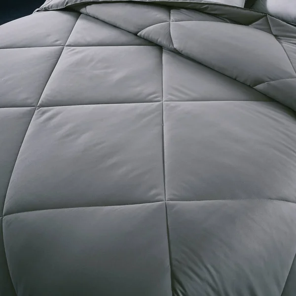 St. James Home Microfiber Nano Comforter - Light Grey, Twin, Gray