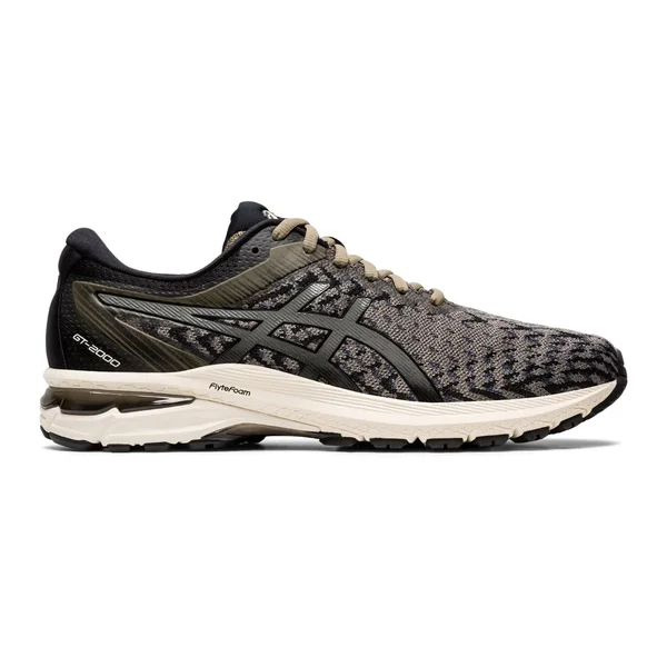 Men's Asics GT-2000 8 Knit Mink/Black 9.5 D