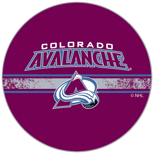 NHL Chrome Pub Table - Colorado Avalanche