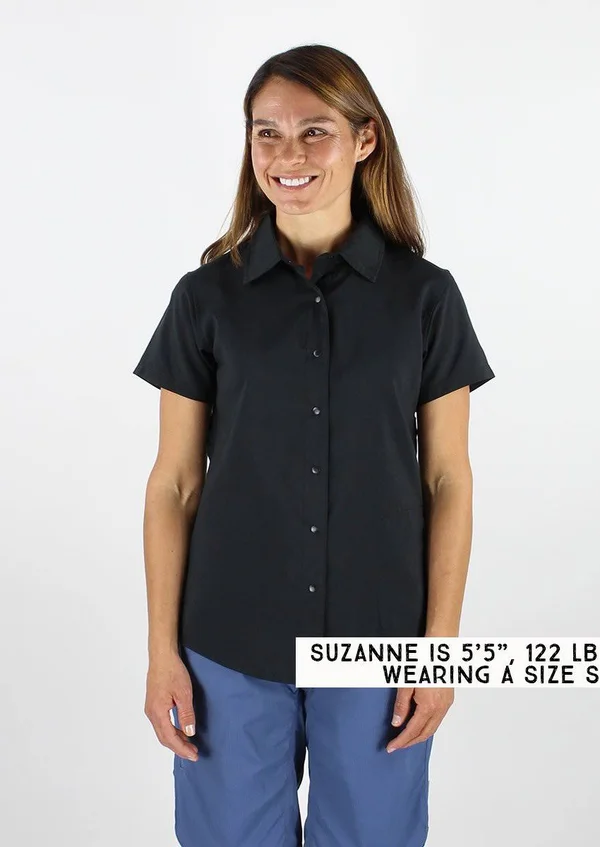 Club Ride Women's Simply Bandara Shirt - Xs - Raven