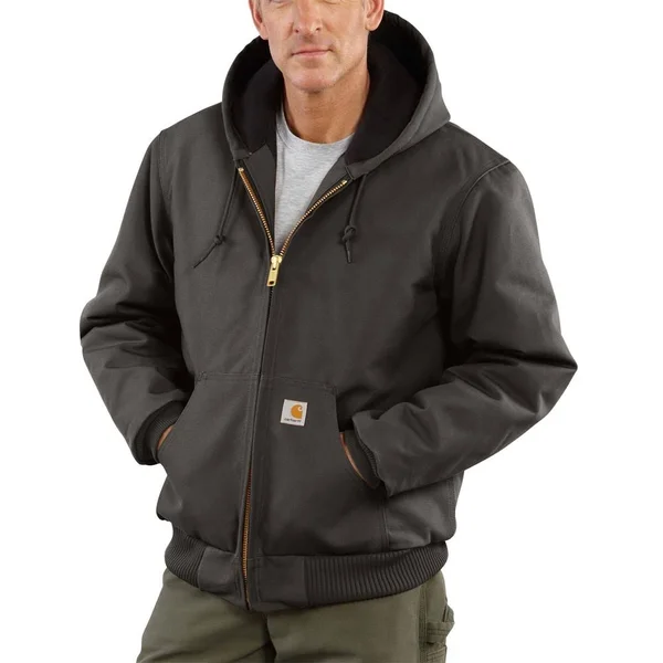 Carhartt Duck Quilted Flannel Lined Active Jackets, Factory 2nds