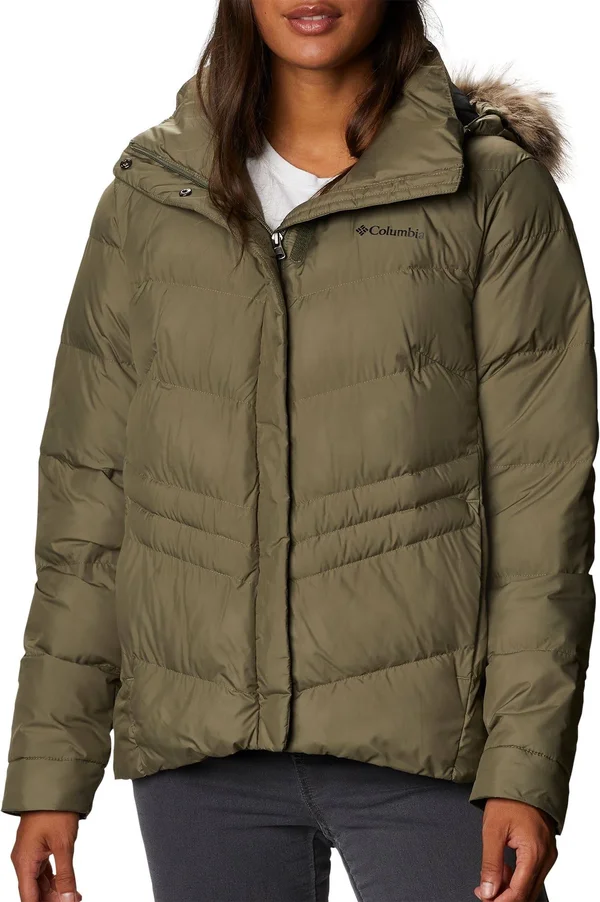 Columbia Women's Peak to Park Winter Jacket, Size: XS, Green
