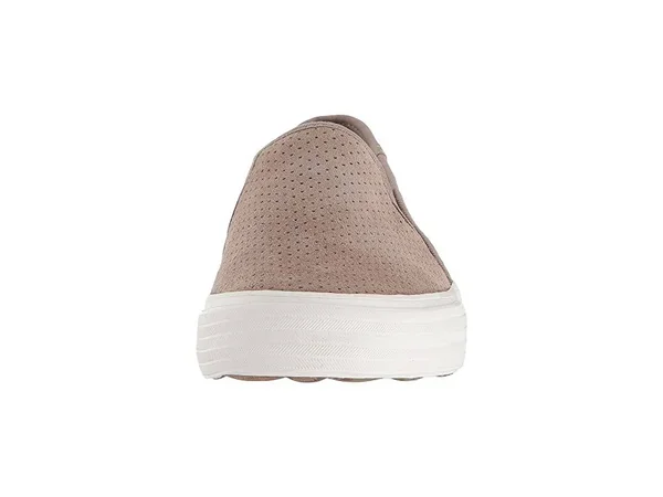 Keds Women's Double Decker Suede Slip-On Sneakers - Taupe - Size 5.5