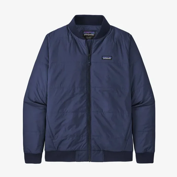 Patagonia Men's Zemer Bomber Jacket - Synthetic Down Jackets - Blue - 27871 - Xs