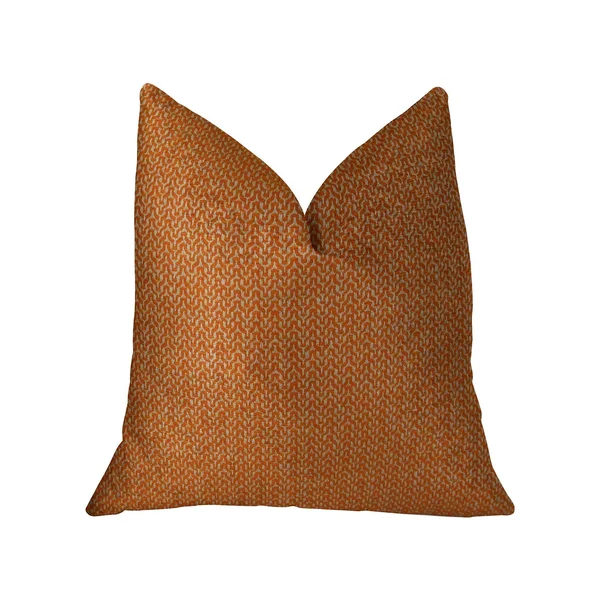 Plutus Lone Oak Cayenne Handmade Throw Pillow Double Sided 24x22 x 24x22
