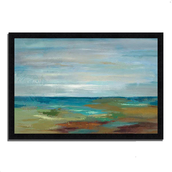 Wispy Clouds by Silvia VassilevaFramed Painting Print Framed Painting