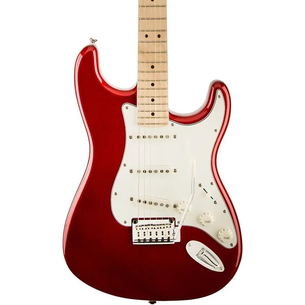 Squier Standard Stratocaster Electric Guitar - Candy Apple Red/Maple Fretboard
