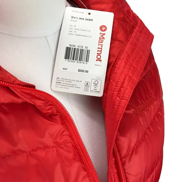 Marmot Jackets & Coats, Women's Jena Fill Power Goose Down Jacket Nwt, Color: Red, Size: Xs, Jillianmohr&s Closet