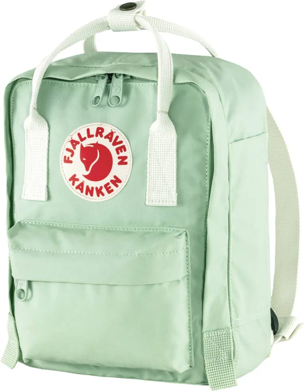 Fjallraven Kanken Mini Backpack Mint Green/Cool White