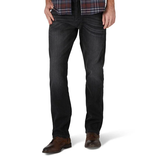 Wrangler Mens Weather Anything Straight Jeans Bull Size 31/L32