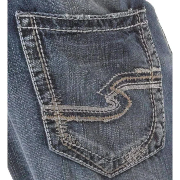 Silver Jeans Co. Men's Zac Relaxed Fit Straight Leg Jeans
