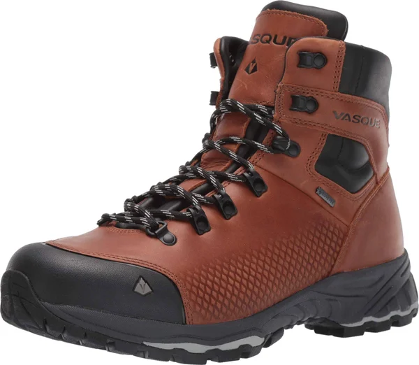 Vasque Men's St. Elias FG GTX Boot - 10.5 Wide - Cognac