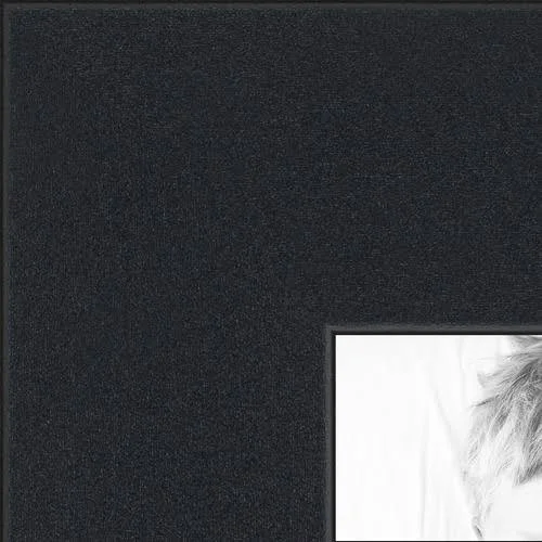 Collage Picture Frame, Satin Black Frame with 12 openings for 4x6 Photos with Deep Red Mat. D3926II462, ArtToFrames