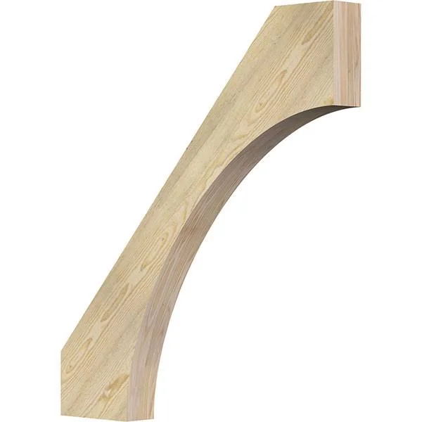 4x22W x 36x22D x 40x22H Westlake Rough Sawn Brace, Douglas Fir