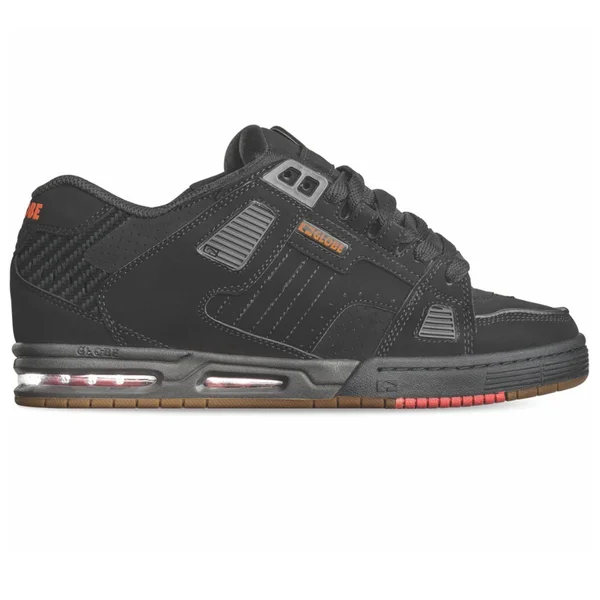Globe Sabre Skate Shoes Mens - 11.5 Black/Charcoal/Red