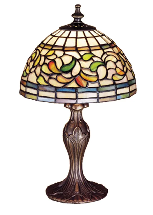 Meyda Tiffany 30314 Turning Leaf Mini Lamp