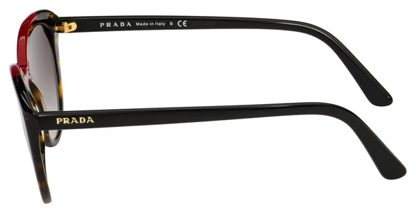 Prada Sunglasses PR 02VS 3200A7 Havana Red Grey Gradient