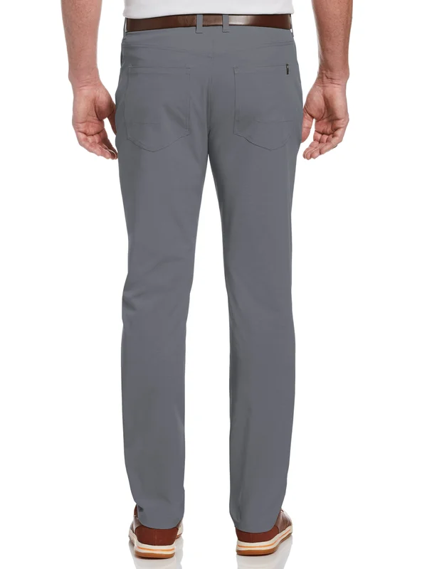 Callaway Men's EverPlay 5-Pocket Pant - DK Grey Htr Gray, Size 38 Inseam 32, Cotton/Polyester/Elastane