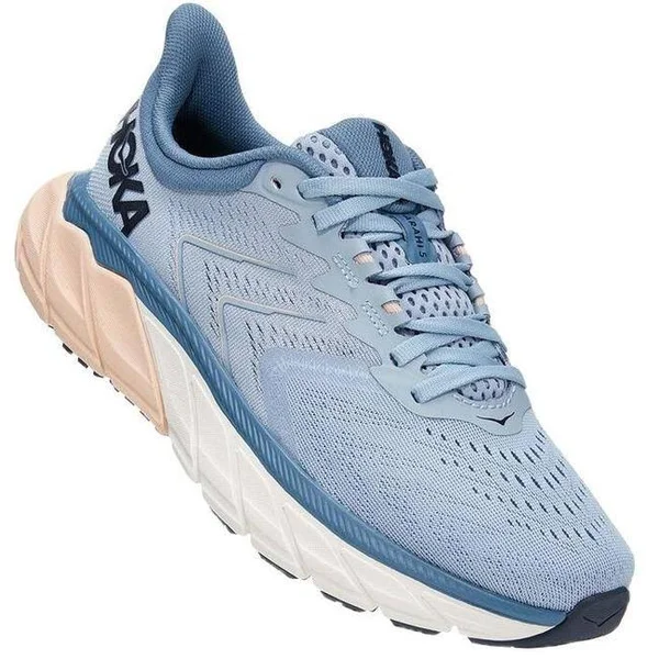 Hoka Women's Arahi 5 Blue Fog - Provincial Blue, 12, W