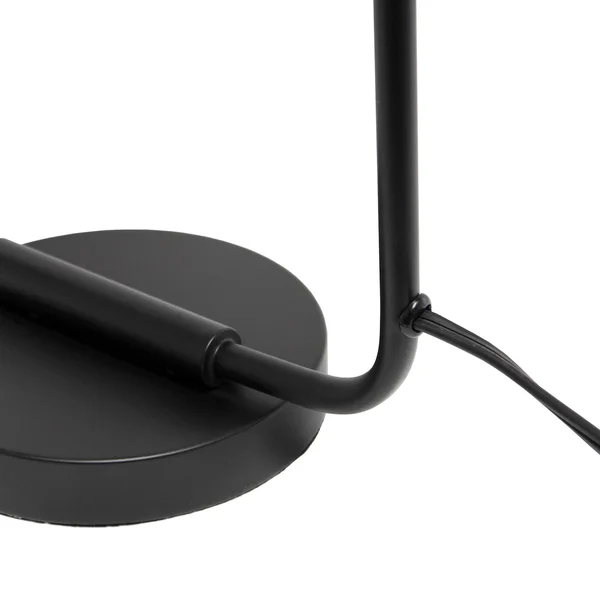 Lalia Home Industrial Mesh Desk Lamp, Matte Black