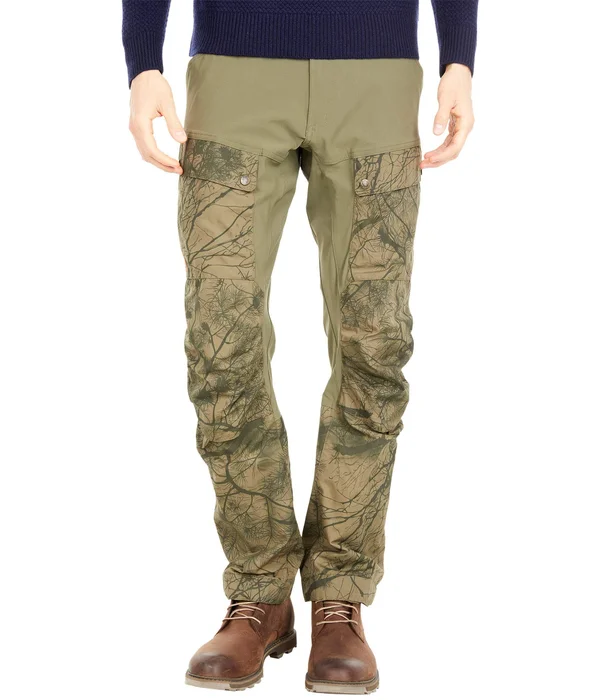 Fjallraven Men's Keb Trousers Regular - Green Camo-laurel Green - 48