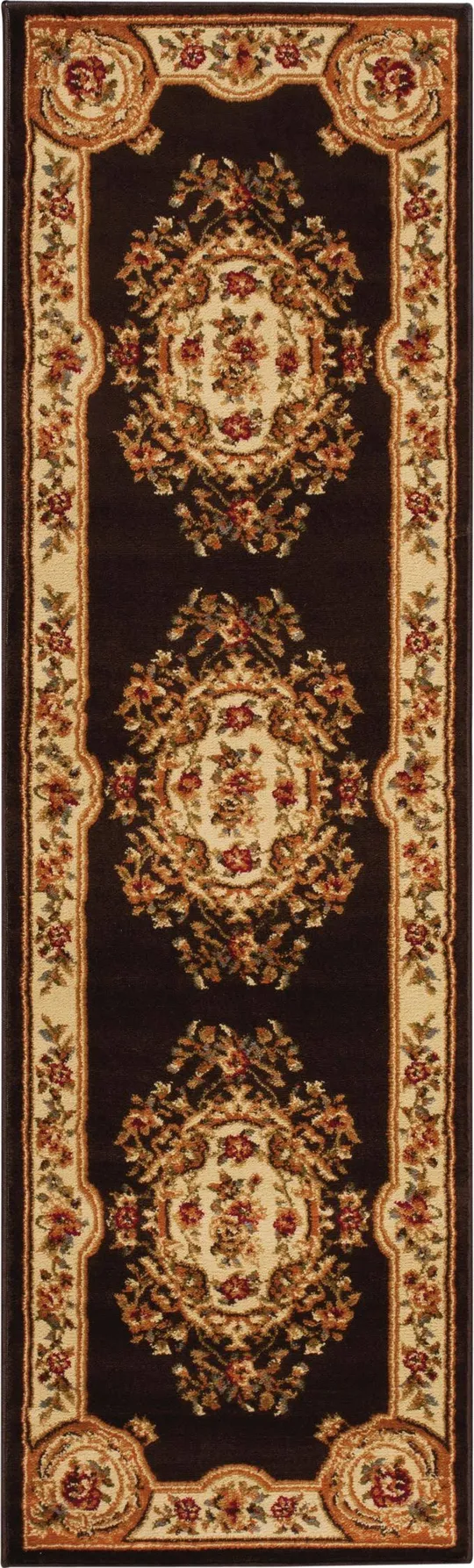 Nourison Paramount PAR37 Chocolate Area Rug - 5&3x22 x 7&3x22