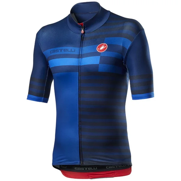 Castelli Mid Weight Pro Jersey - Savile Blue - S