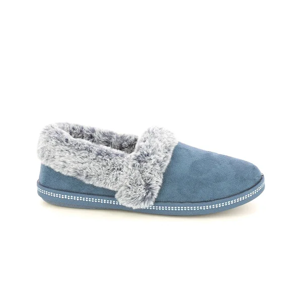 Skechers Cozy Campfire Navy Womens Slippers 32777 in Size 5