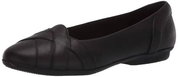 Clarks Gracelin Mia Black Leather, Women's, Size: 8