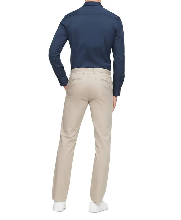 Calvin Klein Men's Modern Stretch Shirt 5669622 - XL, Total Eclipse