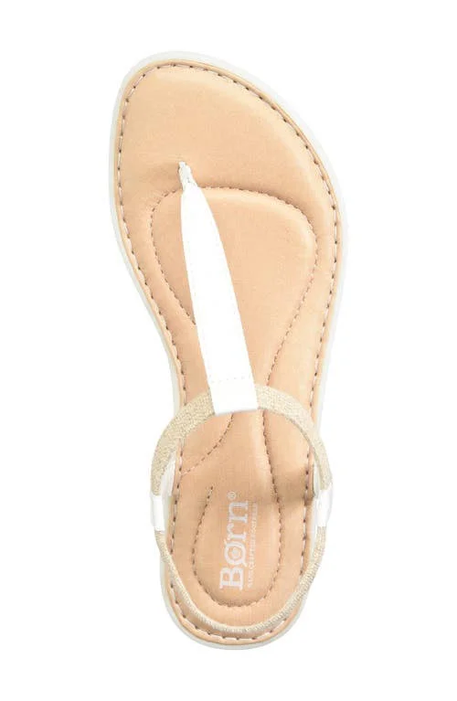 Born Trinity White F63101 (Women's) 8