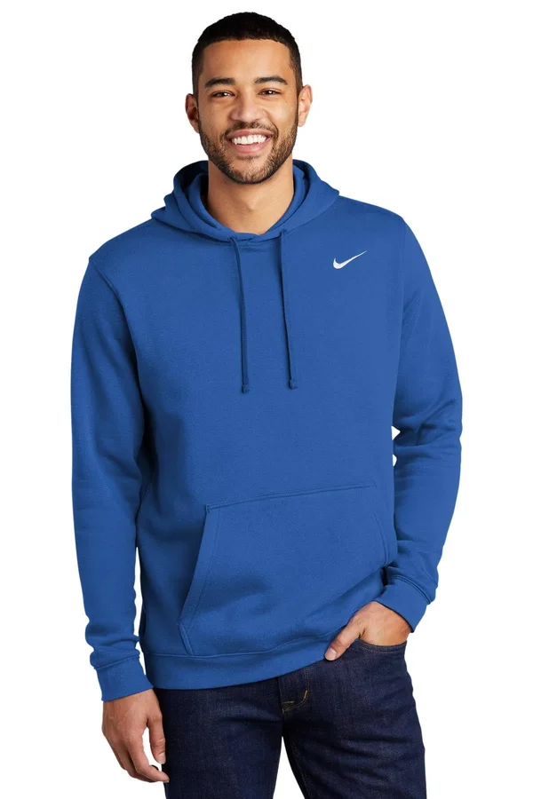 Nike Club Hoodie - Royal - YS